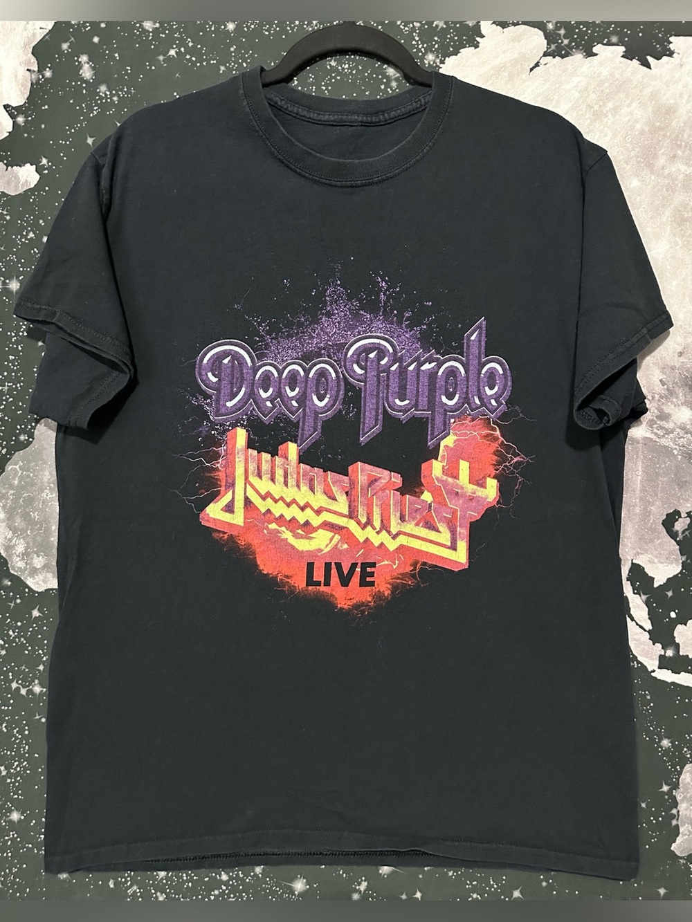 Deep Purple x Judas Priest Rock Band Tour Shirt
